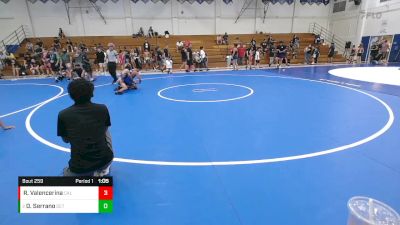 100 lbs 3rd Place Match - Daniel Serrano, Dethrone vs Rama Valencerina, California