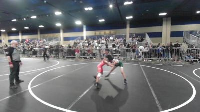 73 lbs Round Of 16 - Mikaih Mensah, Coast Wr Ac vs Emanuel Chambers, Poway Elite