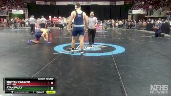 5A 215 lbs Champ. Round 1 - Ryan Pauly, La Cueva vs Tristan Caraveo, West Mesa