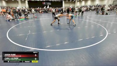 138 lbs 3rd Place Match - Chris Lalonde, Bear Cave Wrestling Club vs Jason Dube, Bad Karma Wrestling Club