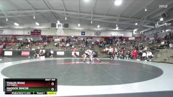 149 lbs Cons. Round 2 - Thales Rivas, CSU-Pueblo vs Maddox Simcoe, Tiffin