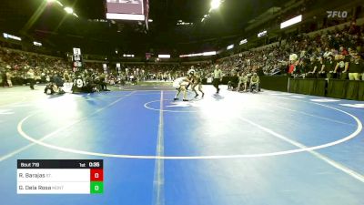 106 lbs Consi Of 16 #1 - Roman Barajas, St. Francis vs Gabriel Dela Rosa, Monterey