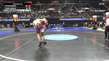 141 lbs Quarterfinal - Dylan Phelps, Olivet vs Sean Conway, UChicago