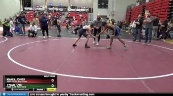 112 lbs Cons. Round 1 - Khalil Jones, Arab Youth Wrestling vs Tyler Hart, Tiger Elite Wrestling