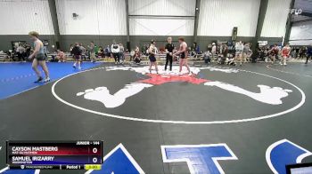 144 lbs 3rd Place Match - Cayson Mastberg, Mat-Su Matmen vs Samuel Irizarry, Washington