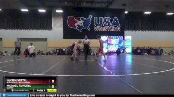 100 lbs Champ. Round 3 - Michael Rundell, Illinois vs Jaxsen Vestal, Moen Wrestling Academy