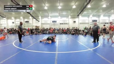 133 lbs Round Robin 1 - Cameron Koflowitch, Team Catalyst - MS vs Carter Abbott, Ohio Valley Forge - MS