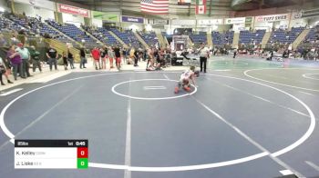 85 lbs Consolation - Kian Kelley, Cornerstone Wrestling vs Jackson Liske, GO Grapplers