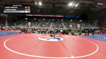 4A-138 lbs Cons. Semi - Kolby Hamilton, Evanston vs Caden Polson, Laramie