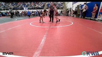 58 lbs Quarterfinal - Grady Wright, IRONMEN Wrestling Club vs Monty Daugherty, Victory Youth Wrestling