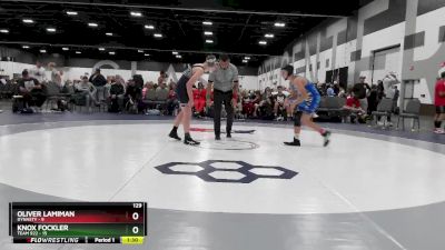 129 lbs Round 4 - Knox Fockler, Team 922 vs Oliver Lamiman, Dynasty