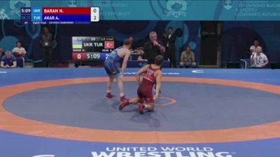 77 kg 1/8 Final - Nestor Baran, Ukraine vs Alkan Akar, Turkiye