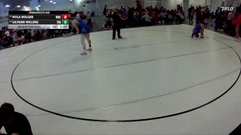 141 lbs Quarterfinal - LilyAnn Willing, Tekamah Herman Girls vs Nyla Bolles, Wayne Wrestling Club