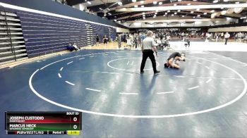 133 lbs Champ. Round 2 - Joseph Custodio, Marymount vs Marcus Heck, Wyoming Seminary