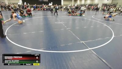 150 lbs Cons. Round 3 - Gavyn Hlucny, Bison Wrestling Club vs Edward Freeman, New Mexico