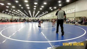 90 lbs Rr Rnd 5 - Knox Kline, Powerhouse Wrestling vs Mercer Hamilton, Untouchables 9u Purple