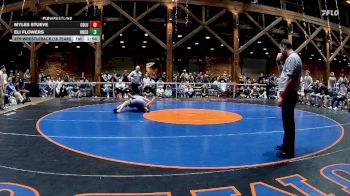 120 lbs 4th Wrestleback (16 Team) - Eli Flowers, Union County vs Myles Stueve, Columbus