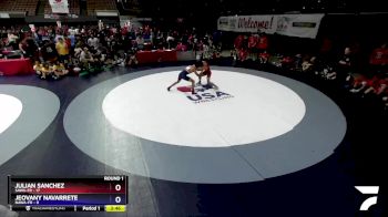 132 lbs Round 1 (16 Team) - Julian Sanchez, SAWA-FR vs Jeovany Navarrete, NAWA-FR