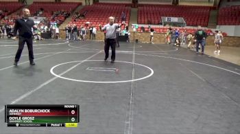 120 lbs Round 1 - Doyle Grosz, University School vs Adalyn Boburchock, Somerset