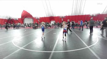 82 lbs Cons. Round 2 - Ryker Strom, St. Croix Falls Wrestling Club vs Cooper Kelly, Cadott Wrestling Club