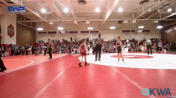 61 lbs Rr Rnd 2 - Cole Schiltz, Verdigris Youth Wrestling vs Anthony Wardlow, Heat