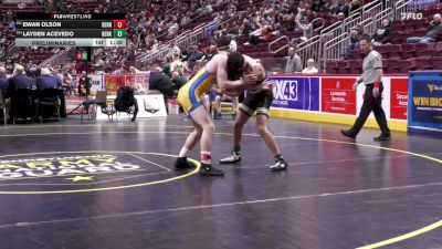 160 lbs Preliminaries - Ewan Olson, Derry vs Layden Acevedo, Berks Catholic