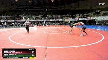 106 lbs Placement (16 Team) - Cole Perrin, Delaware Military Academy vs Seth Pringle, Cox