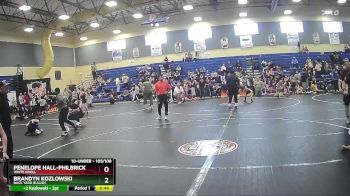 105/108 Round 2 - Penelope Hall-Philbrick, White Knoll vs Brandyn Kozlowski, Back Yard Bullies