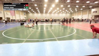 126 lbs Round Of 64 - Jagger Martinez, LA vs Samuel Jones, TN