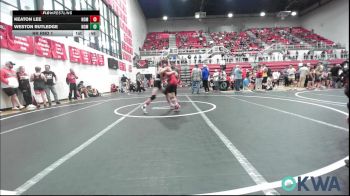 80-84 lbs Rr Rnd 1 - Keaton Lee, Team Nomad vs Weston Rutledge, Team Nomad