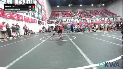 80-84 lbs Rr Rnd 1 - Keaton Lee, Team Nomad vs Weston Rutledge, Team Nomad