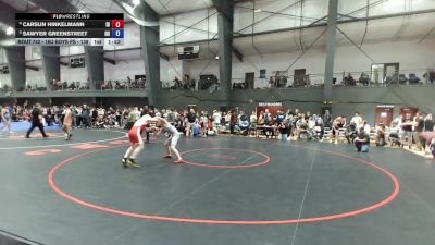 16U Boys FS - 138 lbs Cons. Round 7 - Carsun Hinkelmann, ID vs Sawyer Greenstreet, OR