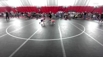 80 lbs Round 2 - Layla Peak, Prairie Du Chien Wrestling Club vs Peyton Knaack, Valley Elite Wrestling Club
