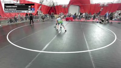 165 lbs Cons. Sub-semis - Boden White, Immortal Athletic WC vs Olin Neuville, Askren Wrestling Academy