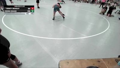 111-121 lbs Round 3 - Trinity Beasley, Blackman Wrestling Club vs Sienna Maiani, Cincinnati Elite Wrestling Aca