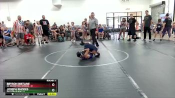 68 lbs Round 3 (6 Team) - Bryson Bistline, U2 Journeymen Uprising vs Joseph Rhodes, Full Circle Blue