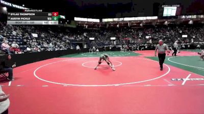 120 lbs Champ. Round 1 - Austin Pickle, WCAA vs Sylas Thompson, BEASTA