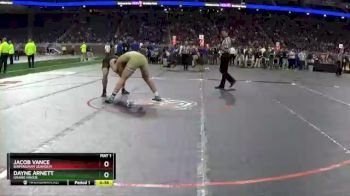 D1-215 lbs Cons. Round 1 - Dayne Arnett, Grand Haven vs Jacob Vance, Birmingham Seaholm