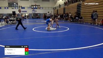 132 lbs Semifinal - David Panone, Lassiter/Level Up Wrestling vs Julian Farber, Storm Wrestling Center