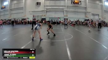 64 lbs Round 2 (6 Team) - Kellan Winters, Brawler Elite vs Adrel Flores, Xtreme Team