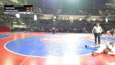126-4A Cons. Round 1 - Nate Davis, Allatoona vs Richard Burke, St Pius X School