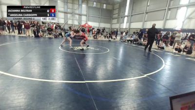 U20 Women - 55 lbs Champ. Round 2 - Jacianna Beltran, AZ vs Angelina Cassioppi, IL