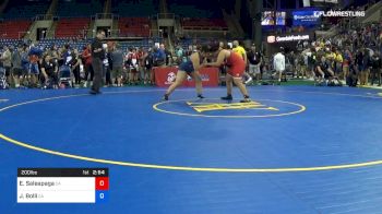 200 lbs Cons Semis - Elizabeth Saleapaga, California vs Juliannah Bolli, California