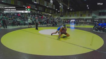 120 lbs Cons. Round 3 - Kaelib Garcia, Temecula Valley vs Zeke Sandoval, Bishop Amat