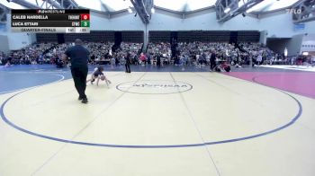 63-M lbs Quarterfinal - Caleb Nardella, The Hunt Wrestling Club vs Luca Ettari, Shore Thing WC