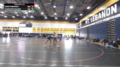 190 lbs Consy 4 - Giana Wingfield, Canon-McMillan vs Charlotte Paladin, Shaler Area