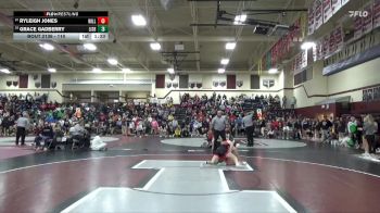 110 lbs Cons. Round 2 - Grace Gadberry, Lisbon vs Ryleigh Jones, Williamsburg