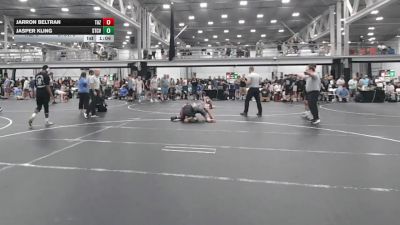 106 lbs Quarterfinals (8 Team) - Jarron Beltran, Team Arizona vs Jasper Kling, Steller Trained Caij Vanda