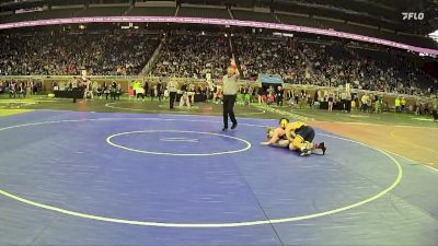 D1-132 lbs Cons. Semi - Eben Abdo, Grand Ledge HS vs Nathan Walkowiak, Detroit Catholic Central HS