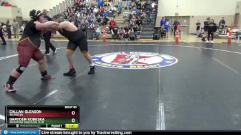 Round 4 - Grayden Kobeska, Menomonie Wrestling Club vs Callan Gleason, Rochester
